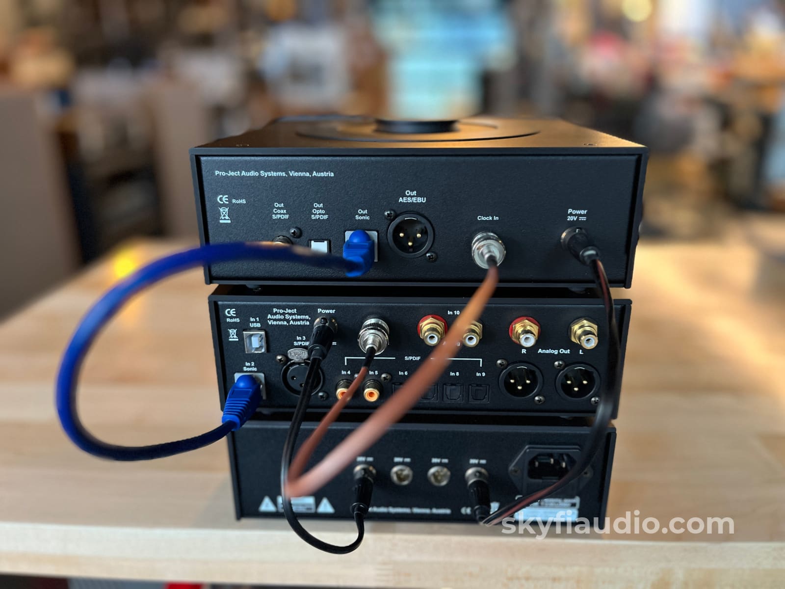 Pro-Ject RS Preamp CD Transport + Linear Power supply - 3 Piece Set