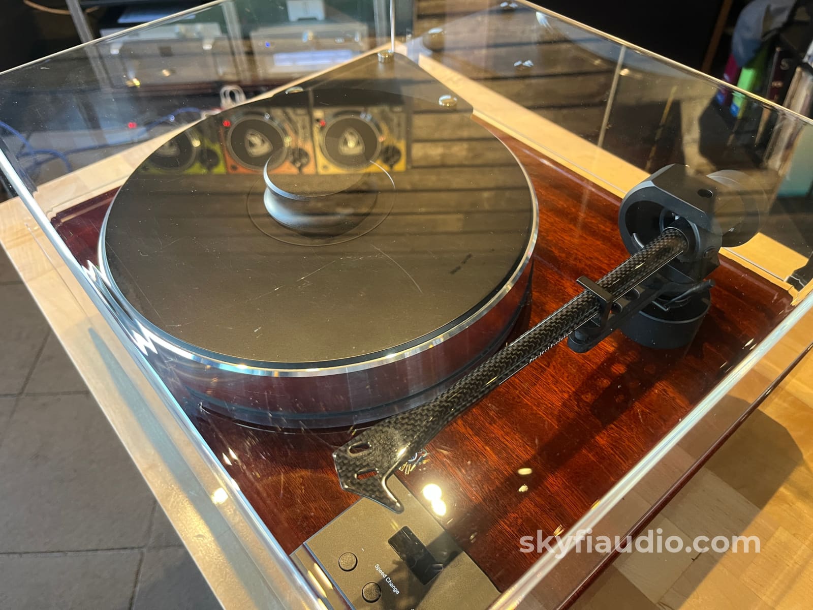 Pro-Ject Xtension 10 Evolution Turntable (Mahogany) - W/ New Ortofon X40 MC Cartridge Turntable