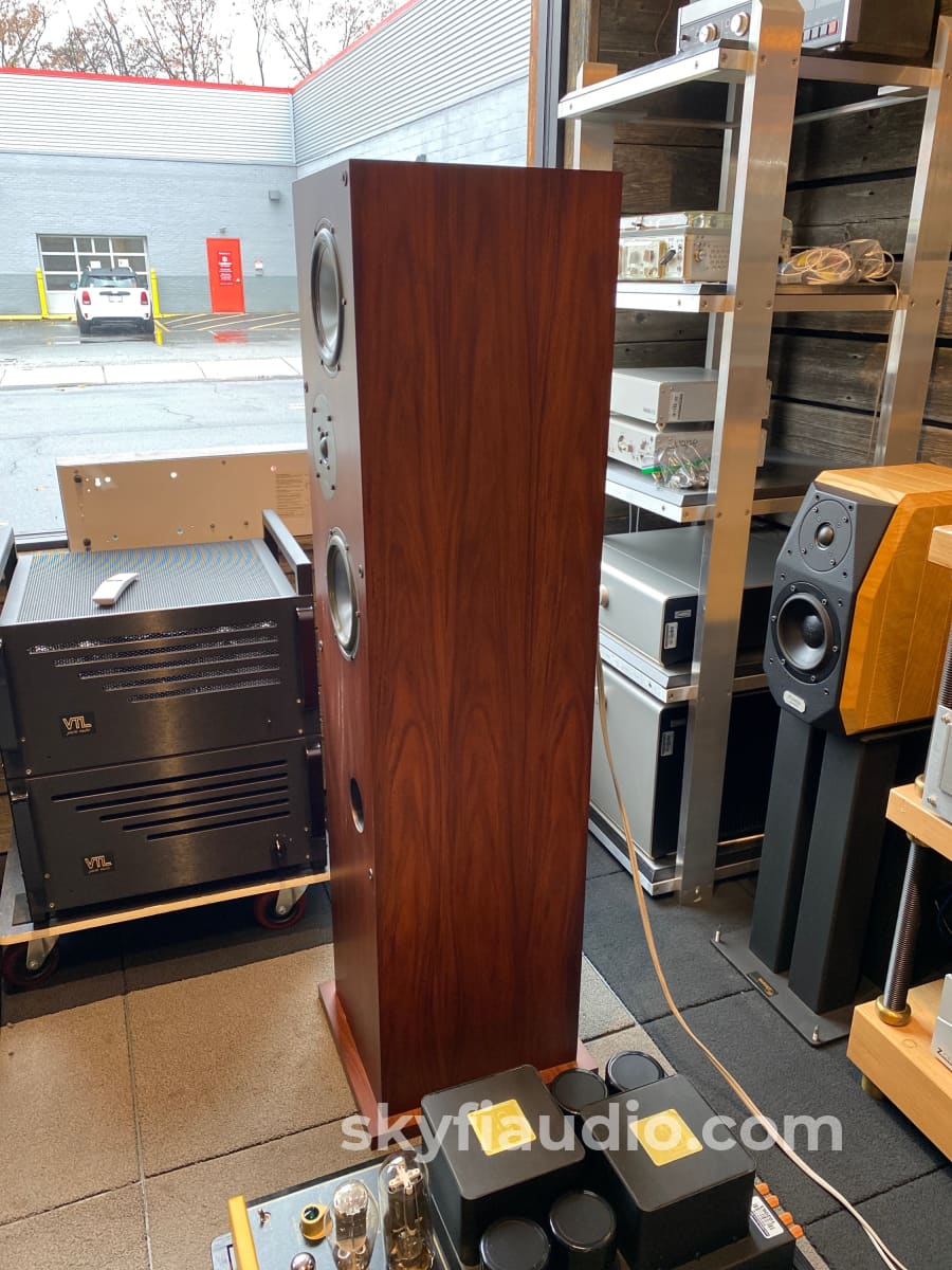 Proac Response 3.5 British Speakers In Gorgeous Mahogany Finish With Original Boxes