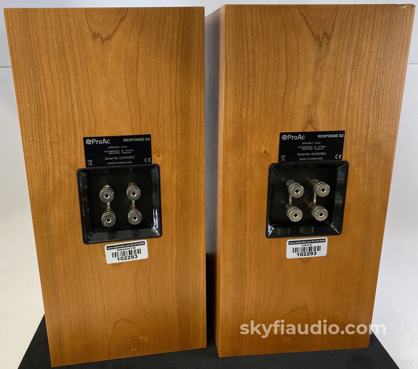 Proac Response D2R Speakers Featuring Ribbon Tweeters - Complete Set