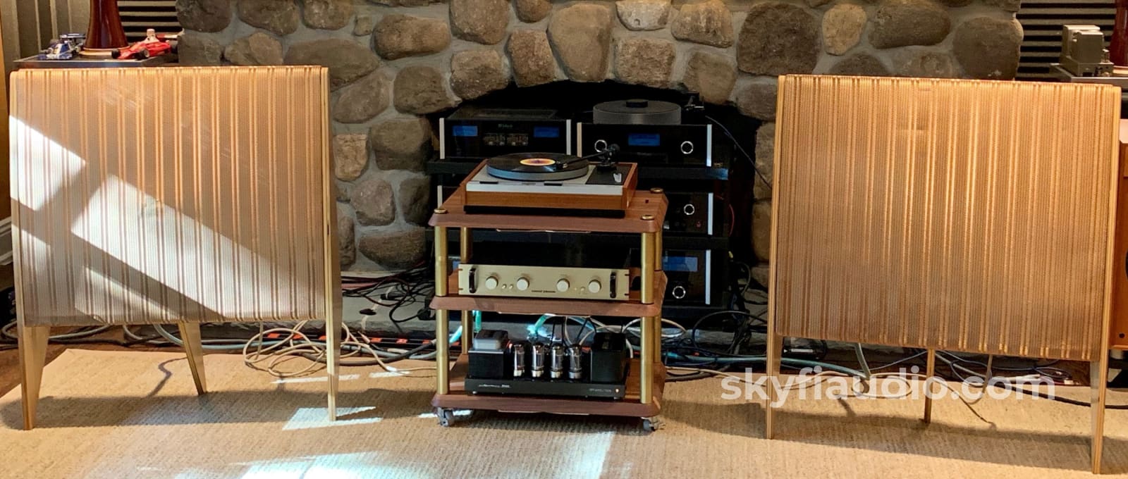 Quad Esl-57 Electrostatic Speakers - Upgraded And Amazing