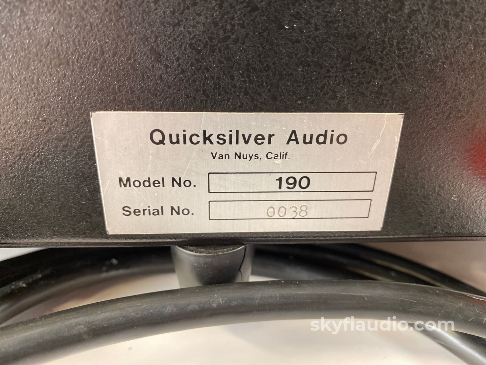 Quicksilver Mx-190 Vintage And Rare Tube Amplifier
