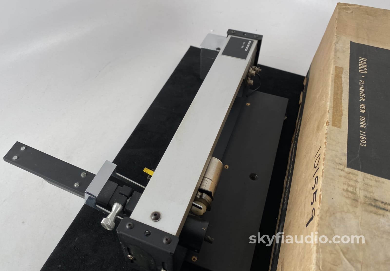 Rabco Sl-8E Tangential Tonearm In Box Tested Thorens Td-125 Ready Accessory