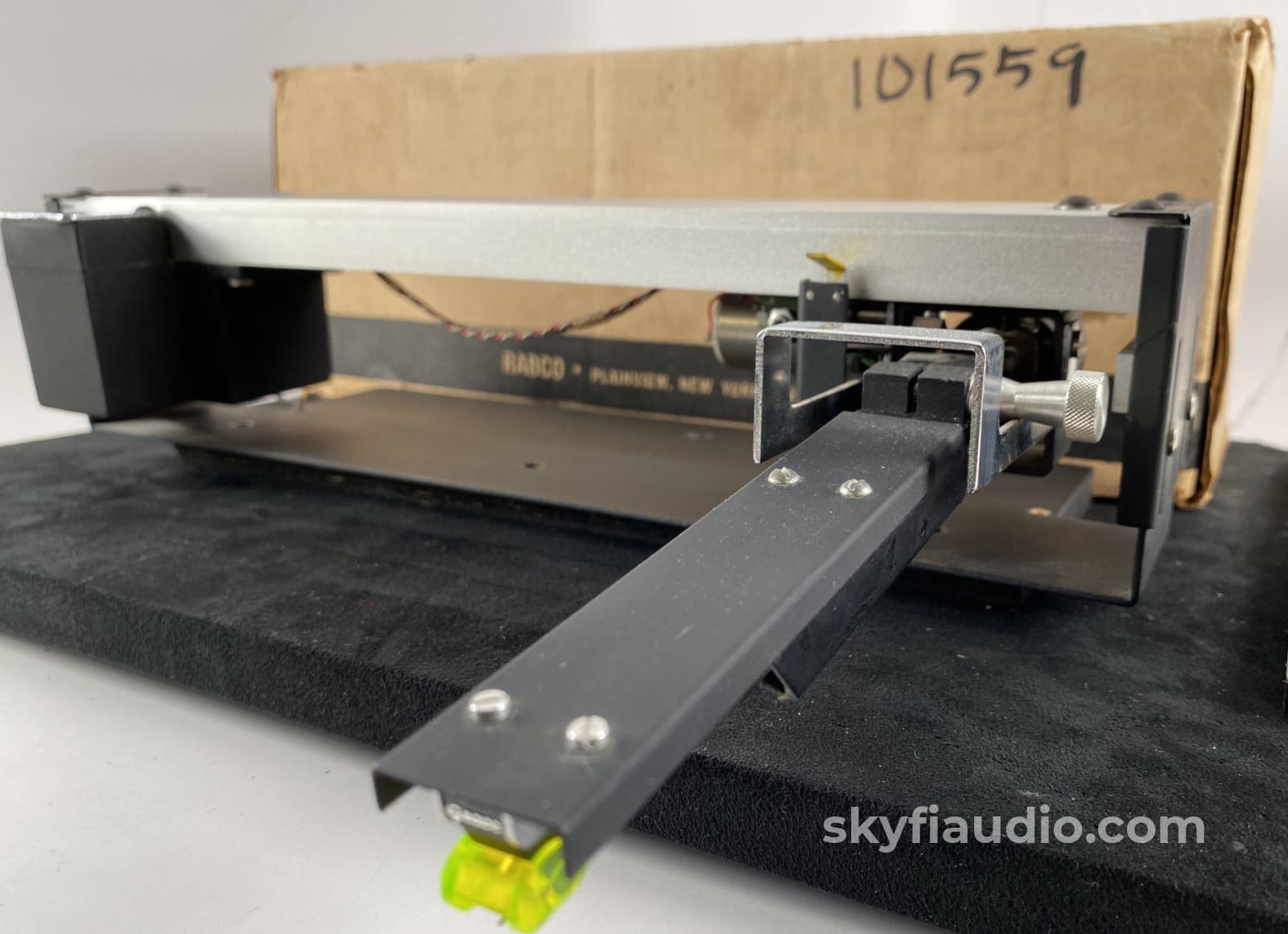 Rabco Sl-8E Tangential Tonearm In Box Tested Thorens Td-125 Ready Accessory