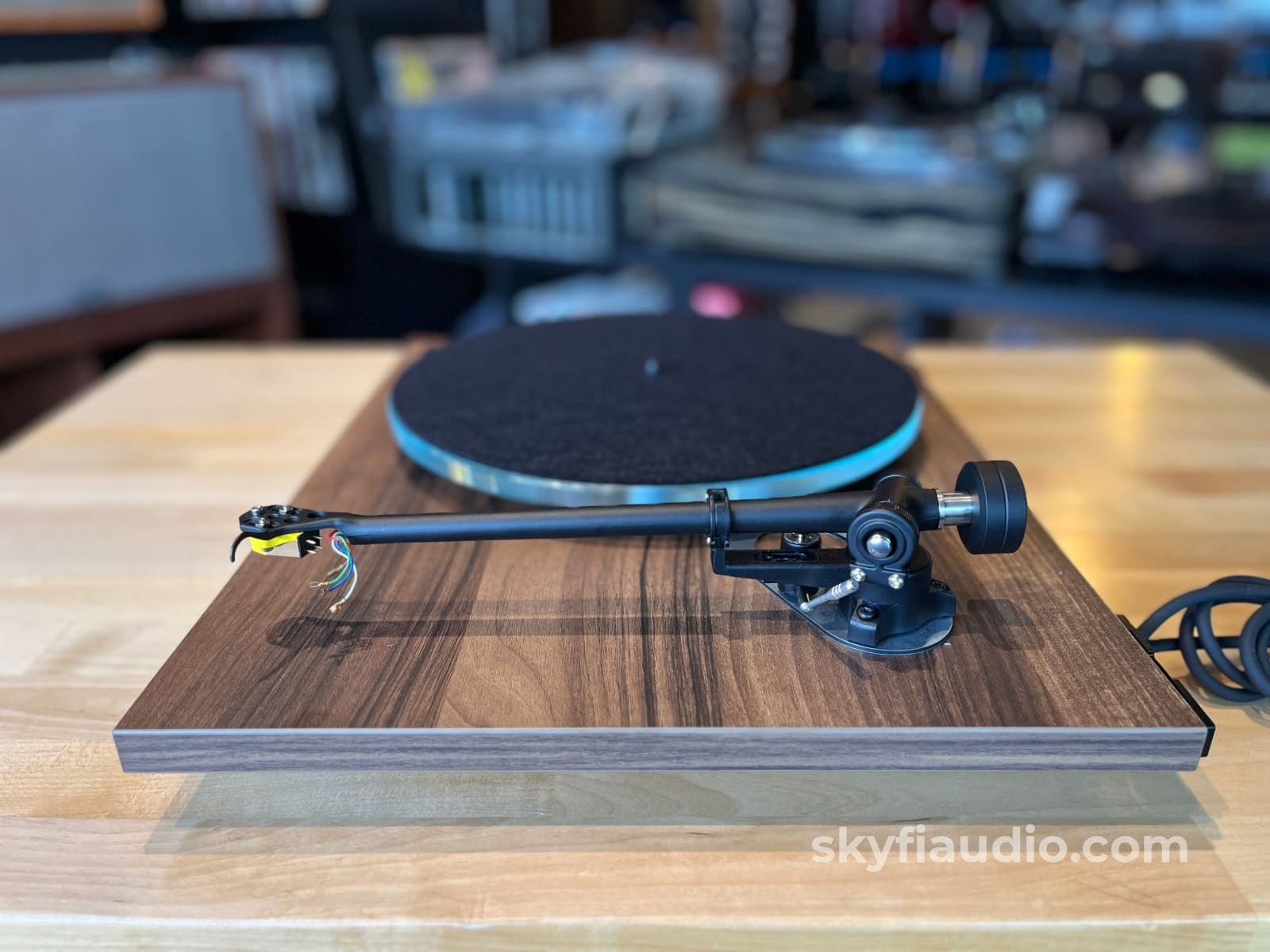 Rega Planar 3 50th Anniversary Edition Turntable - Walnut Finish - Turntable