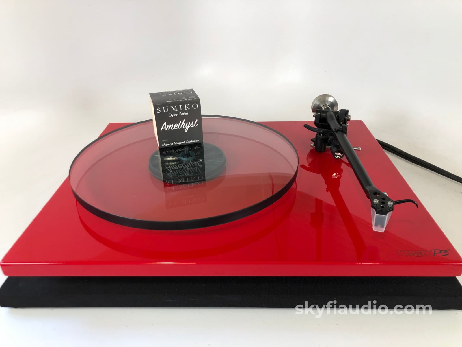 Rega Planar 3 (P3) Turntable With New Sumiko Amethyst Cartridge
