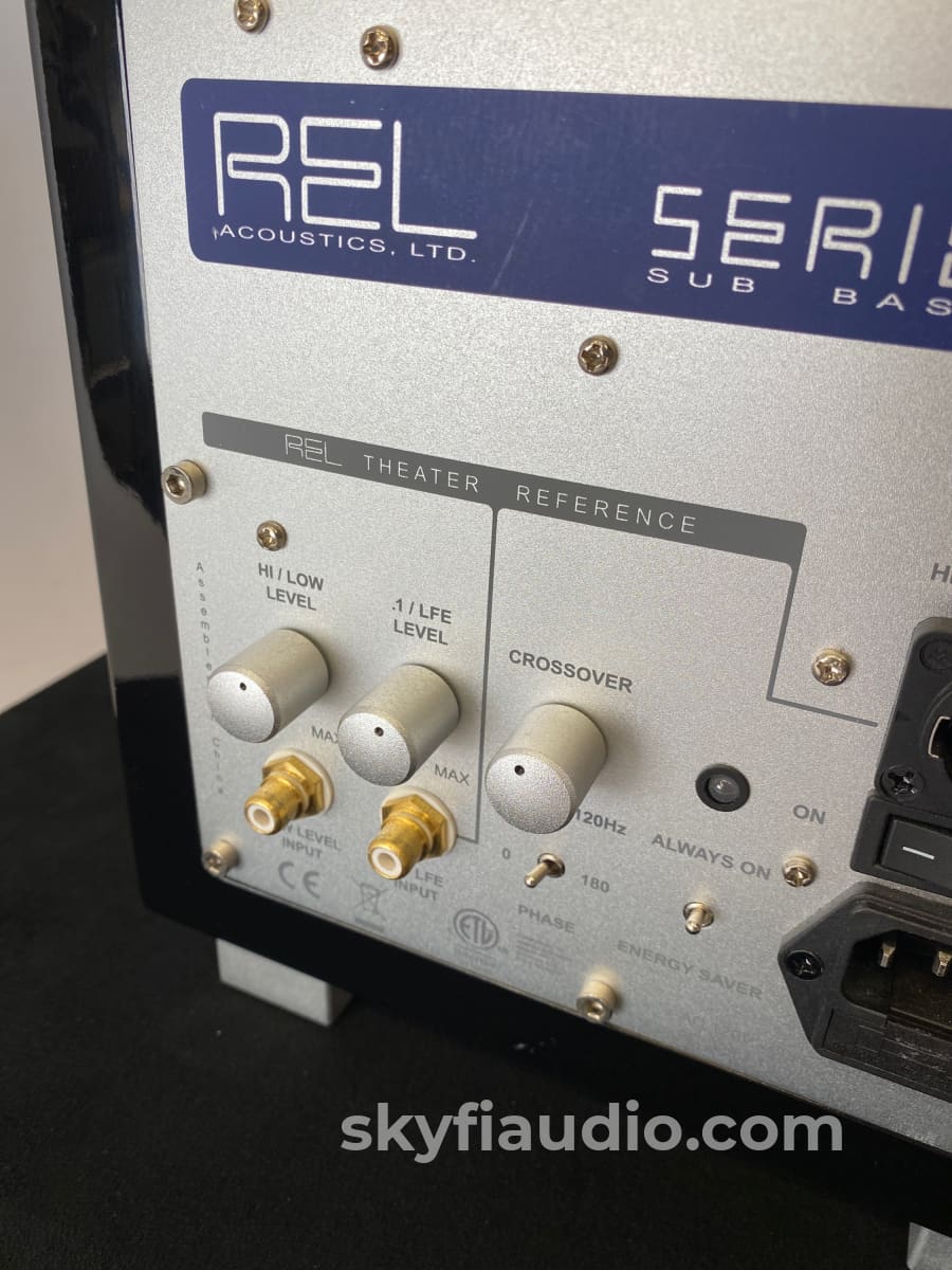 Rel Acoustics Tzero Compact Subwoofer Speakers