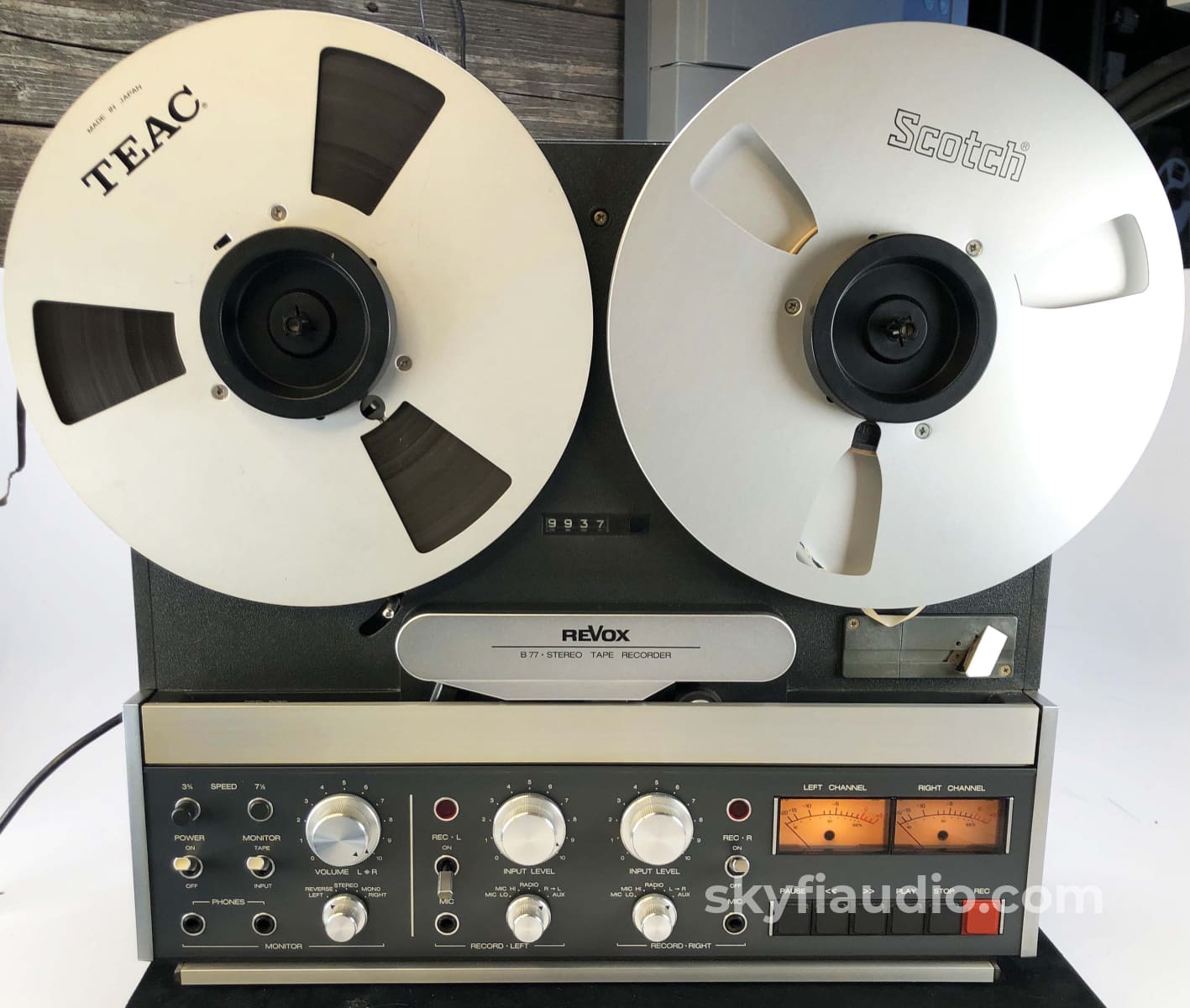 Revox B77 4 Track Reel To - 100V 240V Selectable Tape Deck