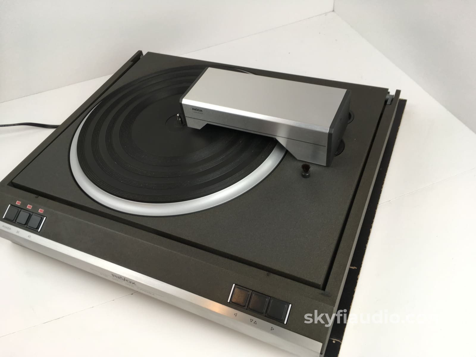 Revox B795 Turntable With Tangential Arm And Linn Asaka Cartridge