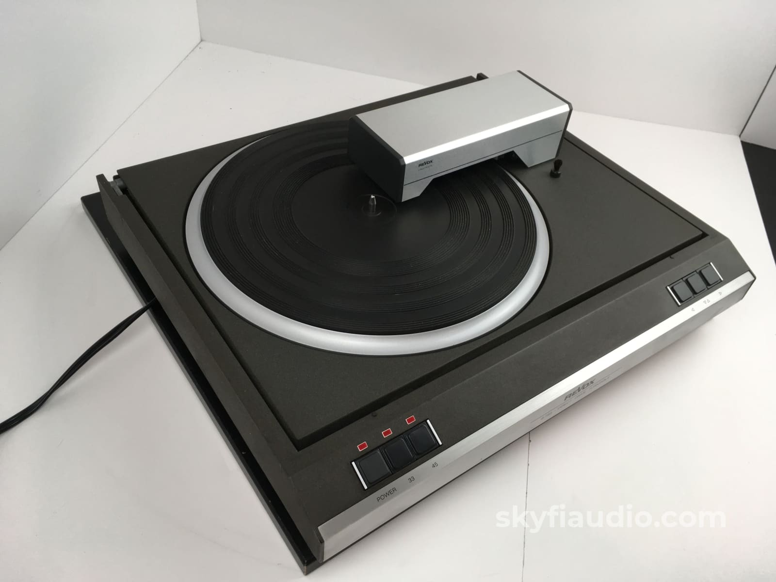 Revox B795 Turntable With Tangential Arm And Linn Asaka Cartridge