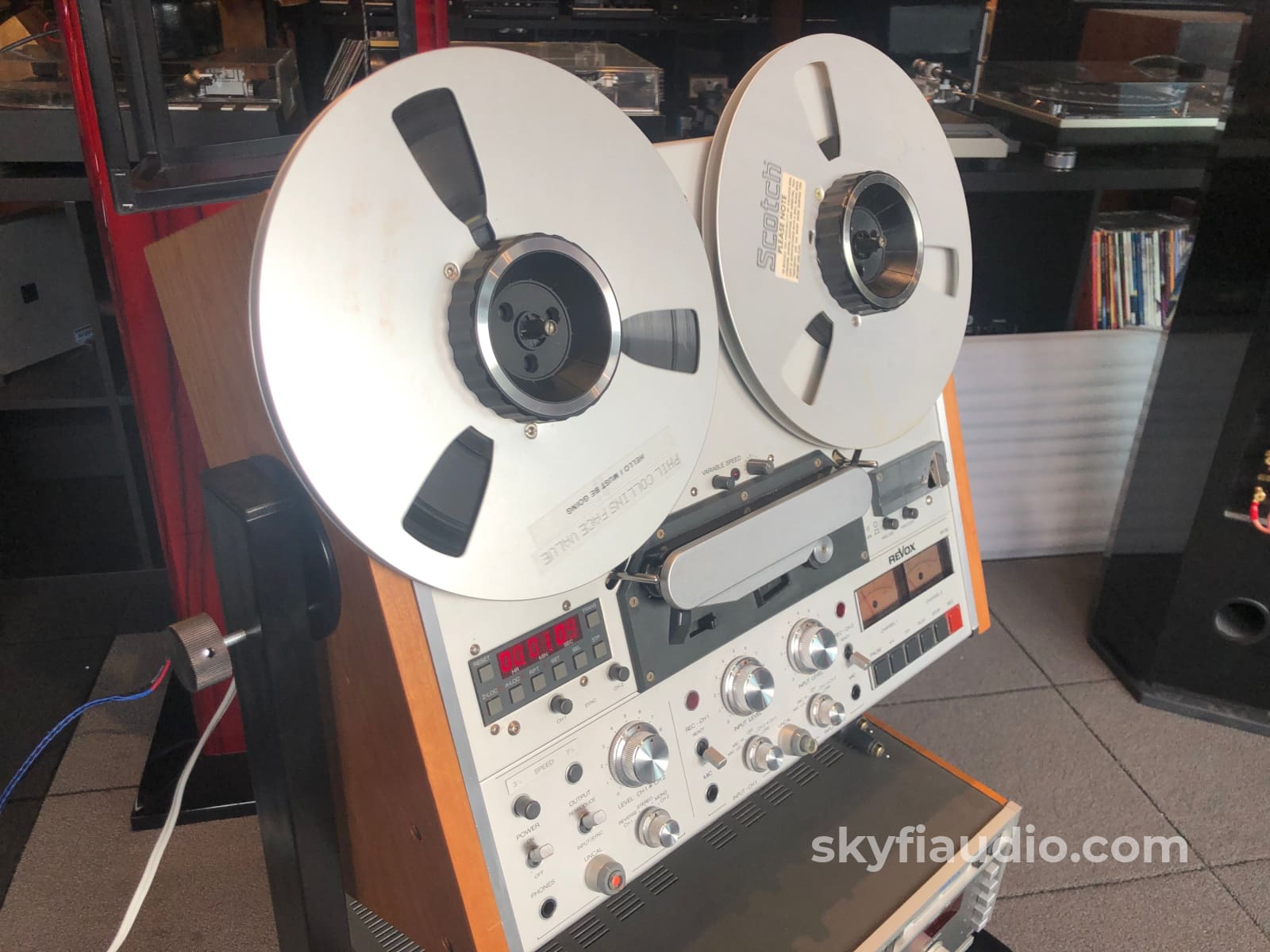 Revox Pr99 Mkii Reel To - 2 Track Collectors Favorite Tape Deck