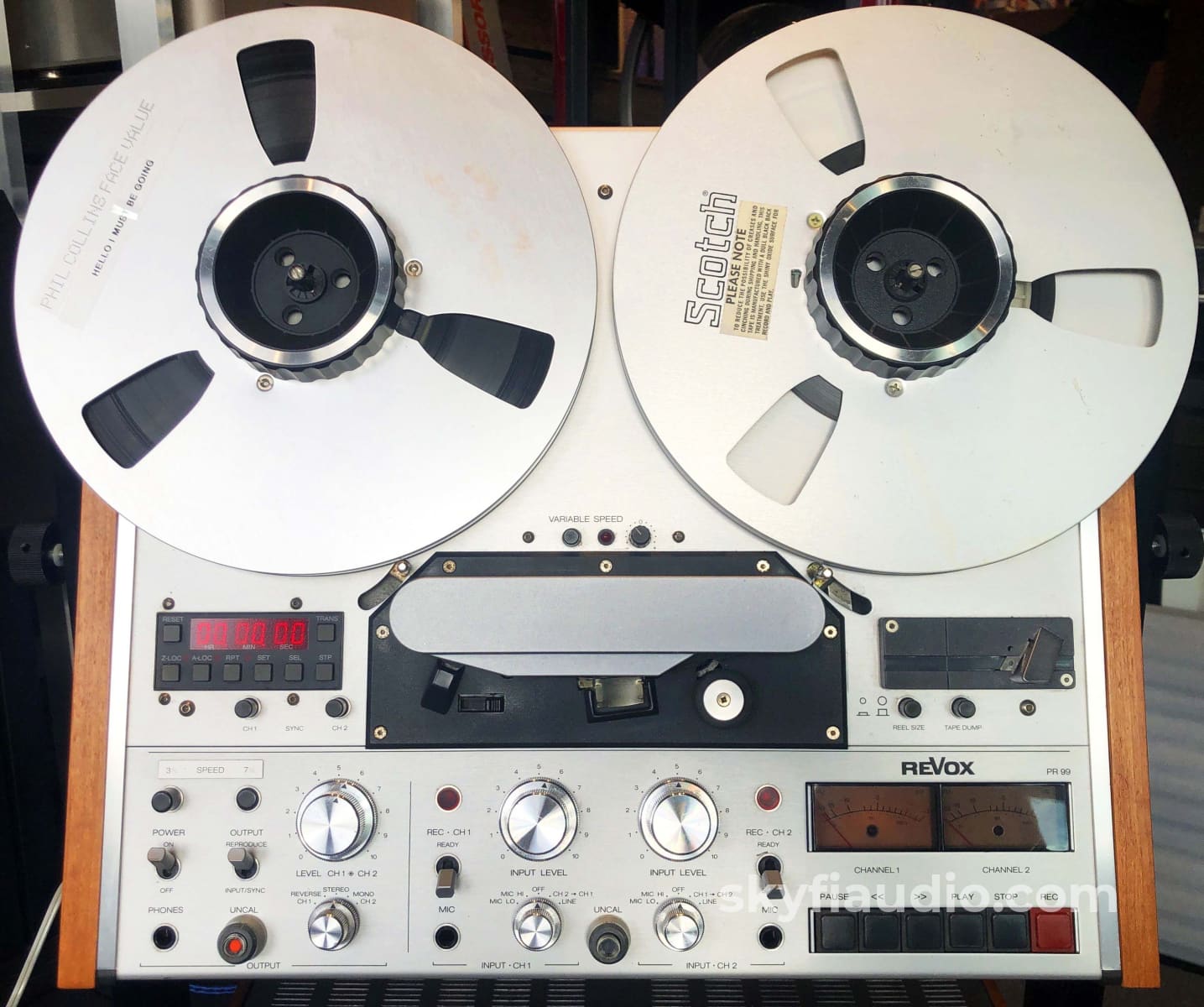 Revox Pr99 Mkii Reel To - 2 Track Collectors Favorite Tape Deck