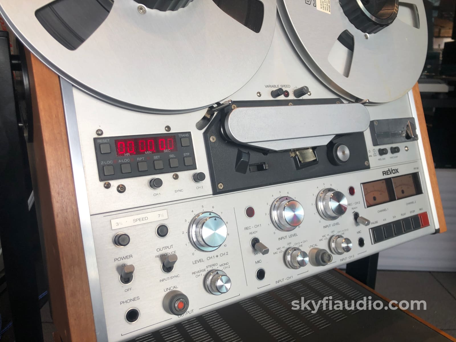 Revox Pr99 Mkii Reel To - 2 Track Collectors Favorite Tape Deck