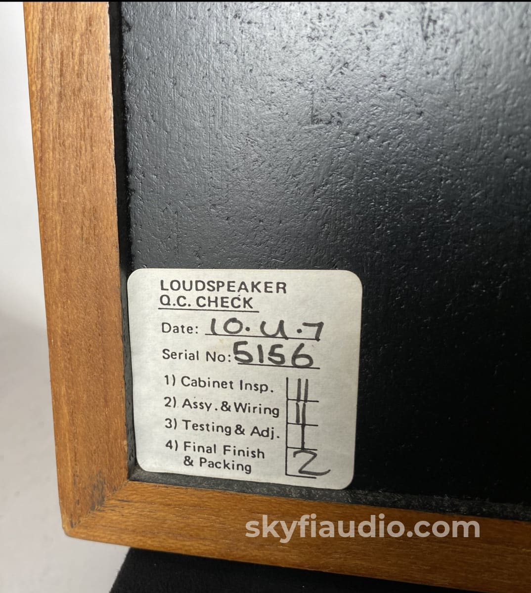 Rogers Ls2 Vintage Compact Speakers - Survivor Set!