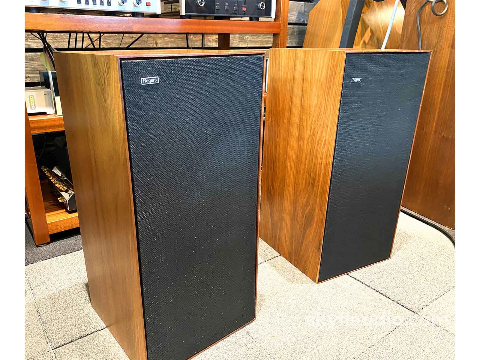 Rogers Monitor 2 Vintage Speakers In Original Boxes Survivor Pair!