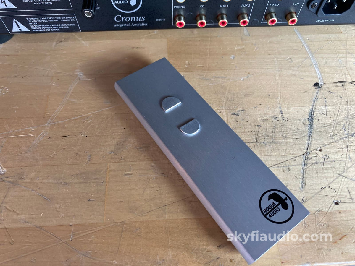 Rogue Audio Cronus Magnum Tube Integrated W/Solid State Phono Stage Amplifier