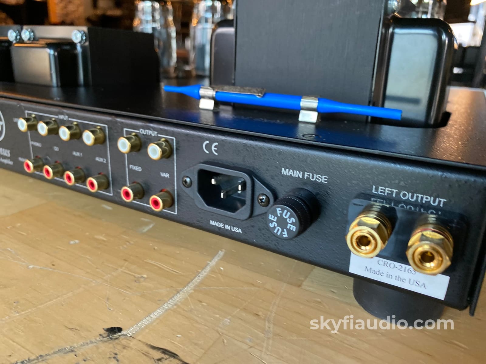 Rogue Audio Cronus Magnum Tube Integrated W/Solid State Phono Stage Amplifier