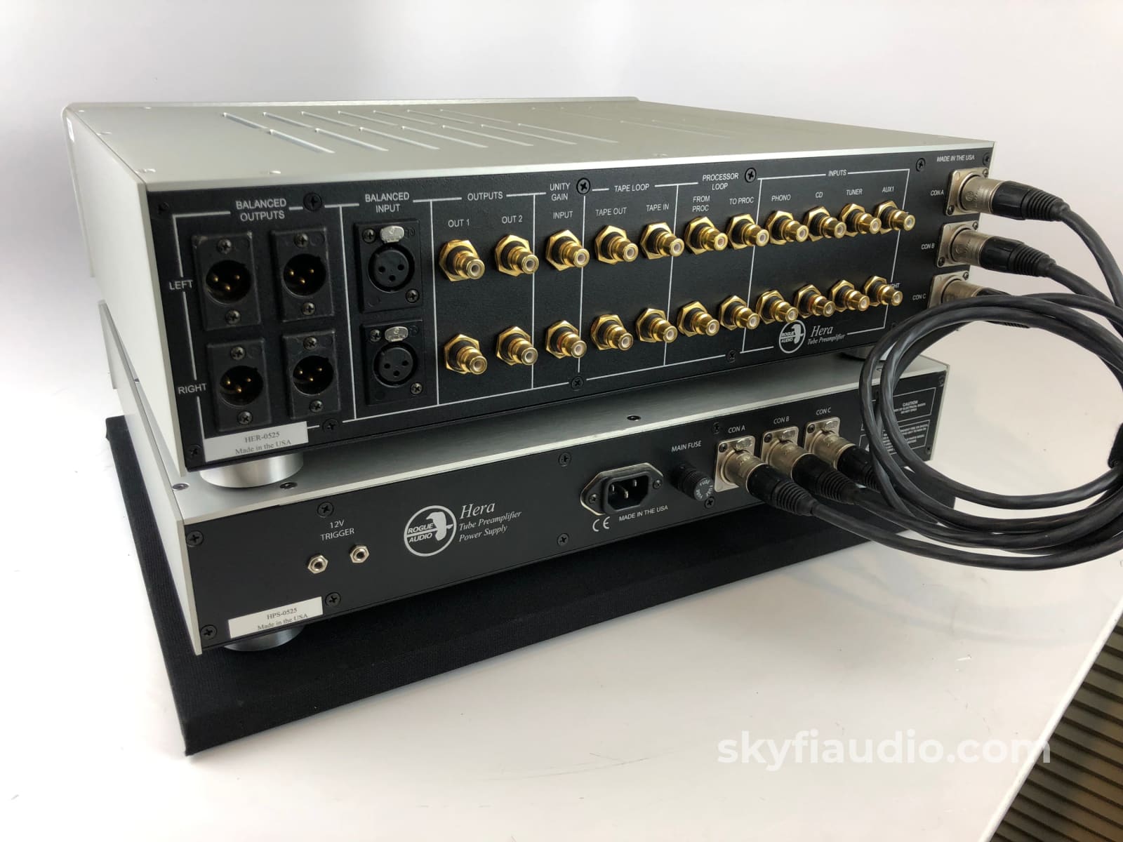 Rogue Audio Hera Ii Reference Two-Piece Tube Preamp Preamplifier