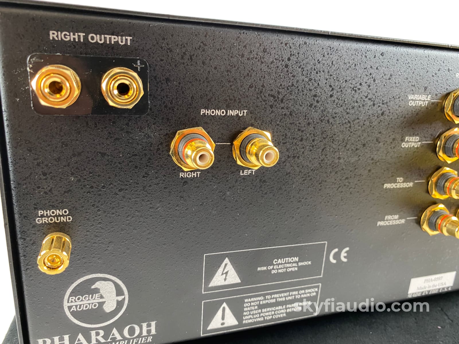 Rogue Audio Pharaoh Integrated Amplifier With Mc/Mm Phono Restored