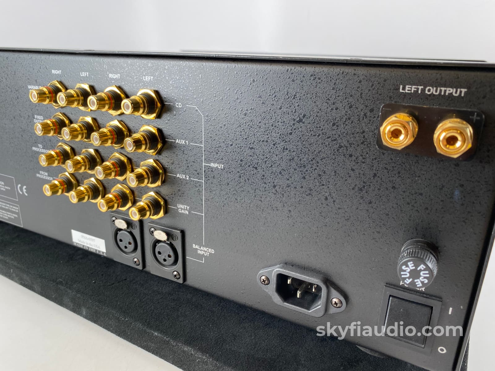 Rogue Audio Pharaoh Integrated Amplifier With Mc/Mm Phono Restored