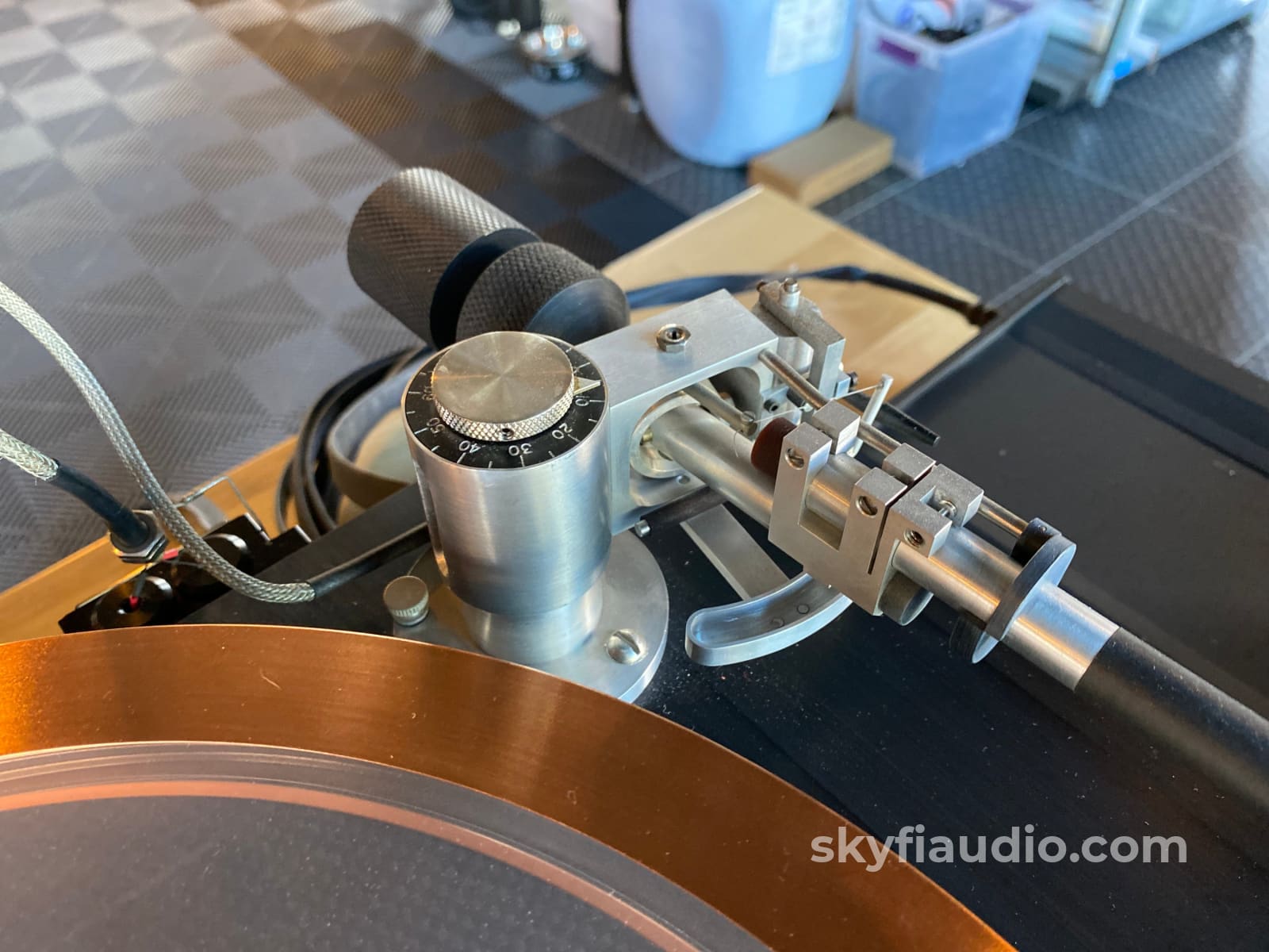Roksan Custom Delrin Turntable With Wheaton Tonearm And New Sumiko Cartridge