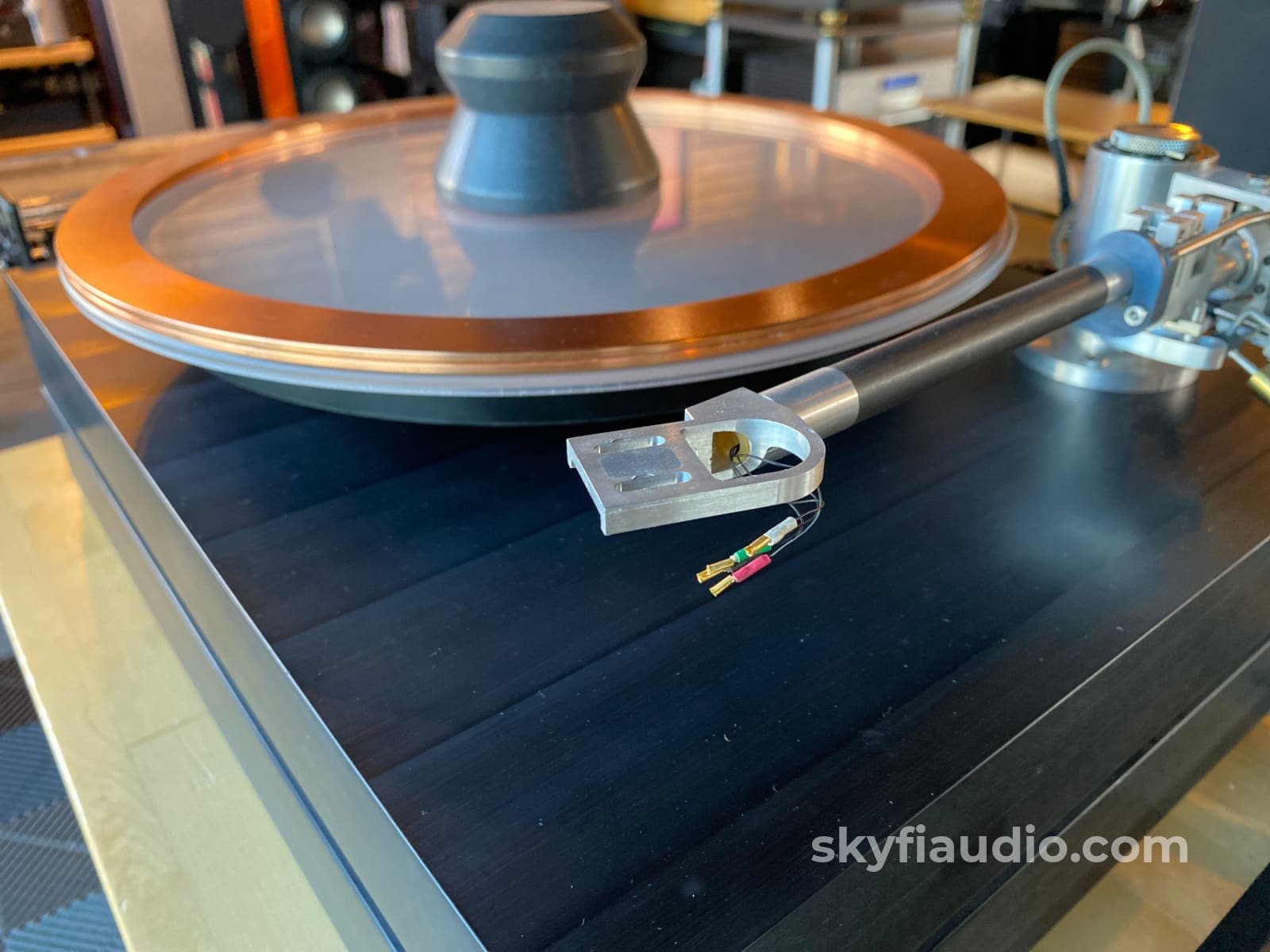 Roksan Custom Delrin Turntable With Wheaton Tonearm And New Sumiko Cartridge