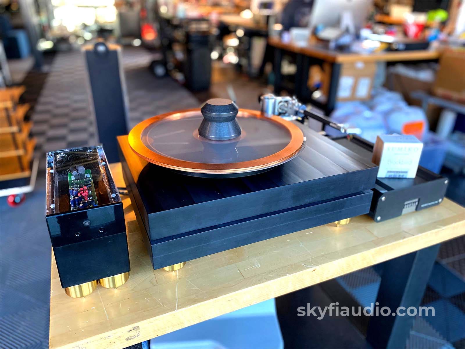 Roksan Custom Delrin Turntable With Wheaton Tonearm And New Sumiko Cartridge
