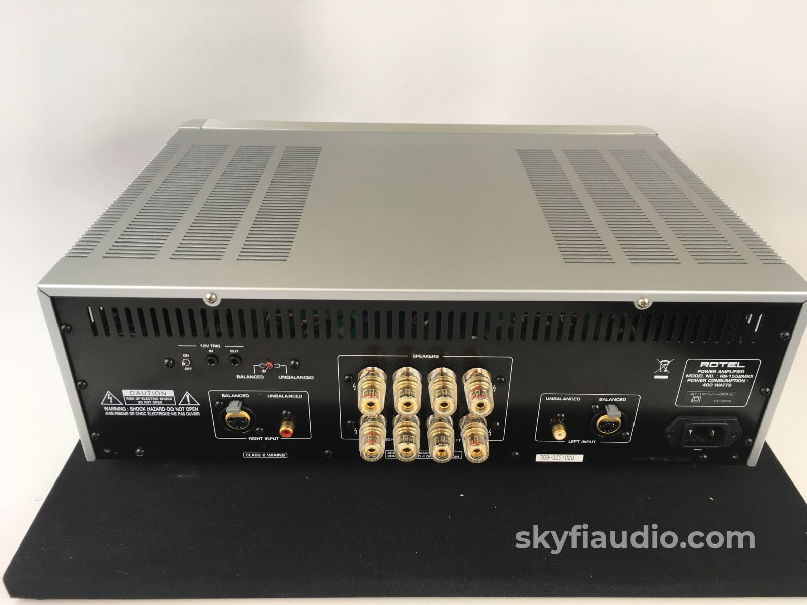 Rotel Rb-1552 Mk2 Solid State Amplifier 130W X 2
