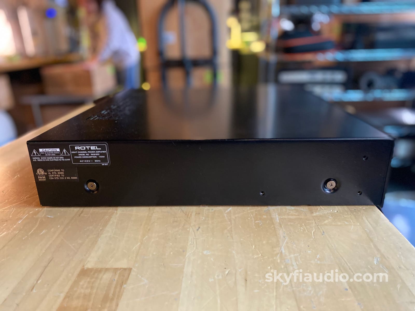 Rotel Rkb-850 Amplifier 8 X 50W
