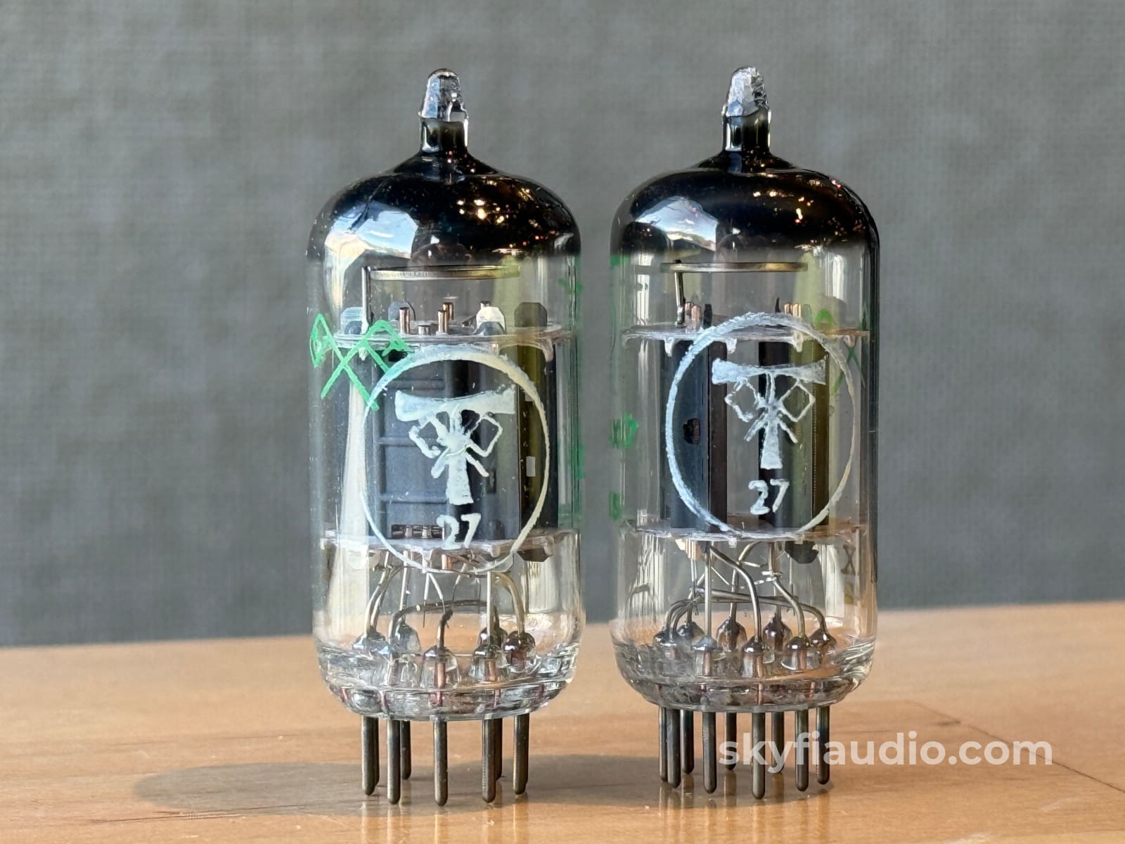 RT La Radiotechnique 12AX7 Pair - Balanced Triodes - Made in France Accessory