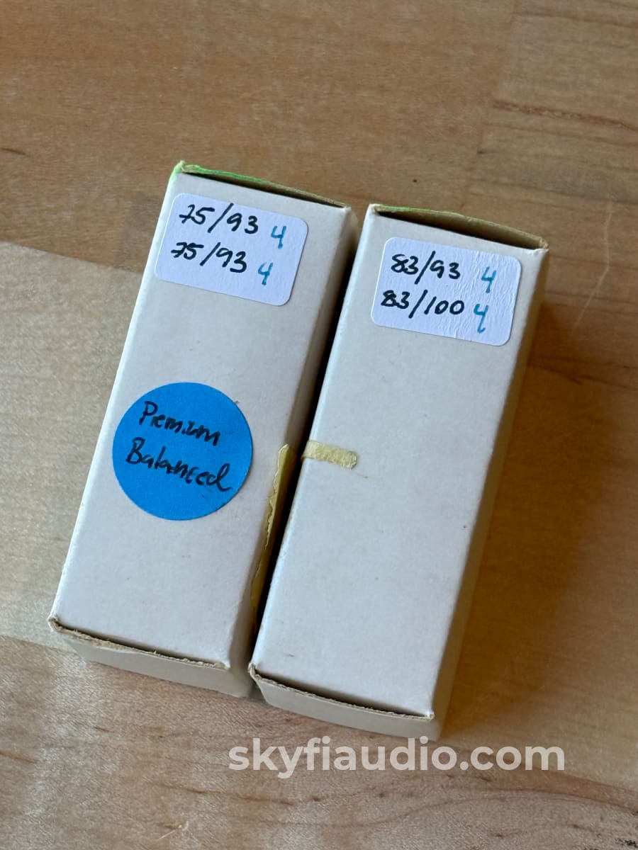 RT La Radiotechnique 12AX7 Pair - Balanced Triodes - Made in France Accessory