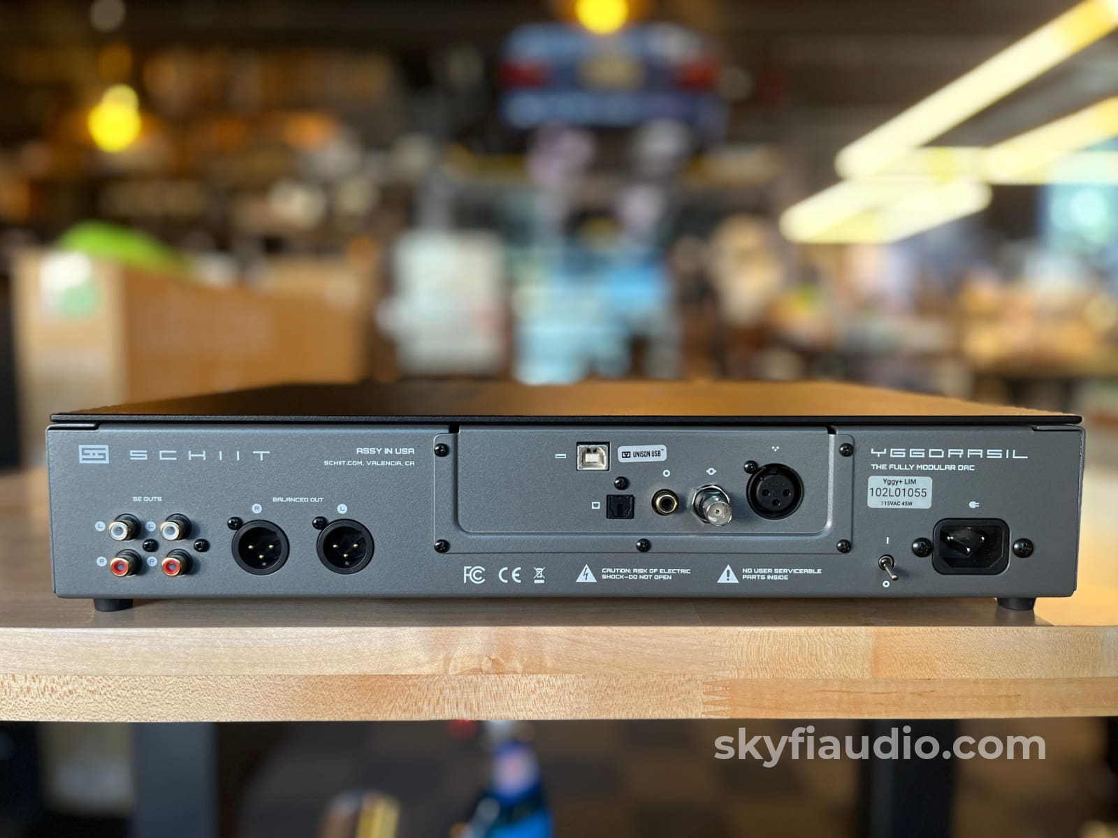 Schiit Audio Yggdrasil + Lim DAC CD + Digital