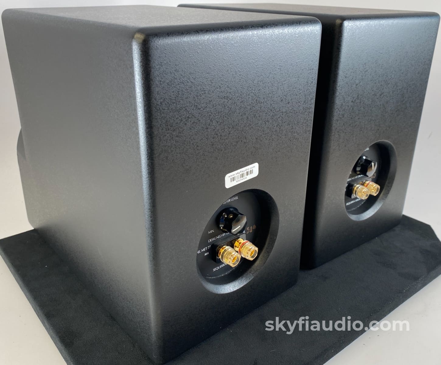 Sequerra Met 7.7 Speakers - Super Rare 2-Way Design From The Legendary Maker