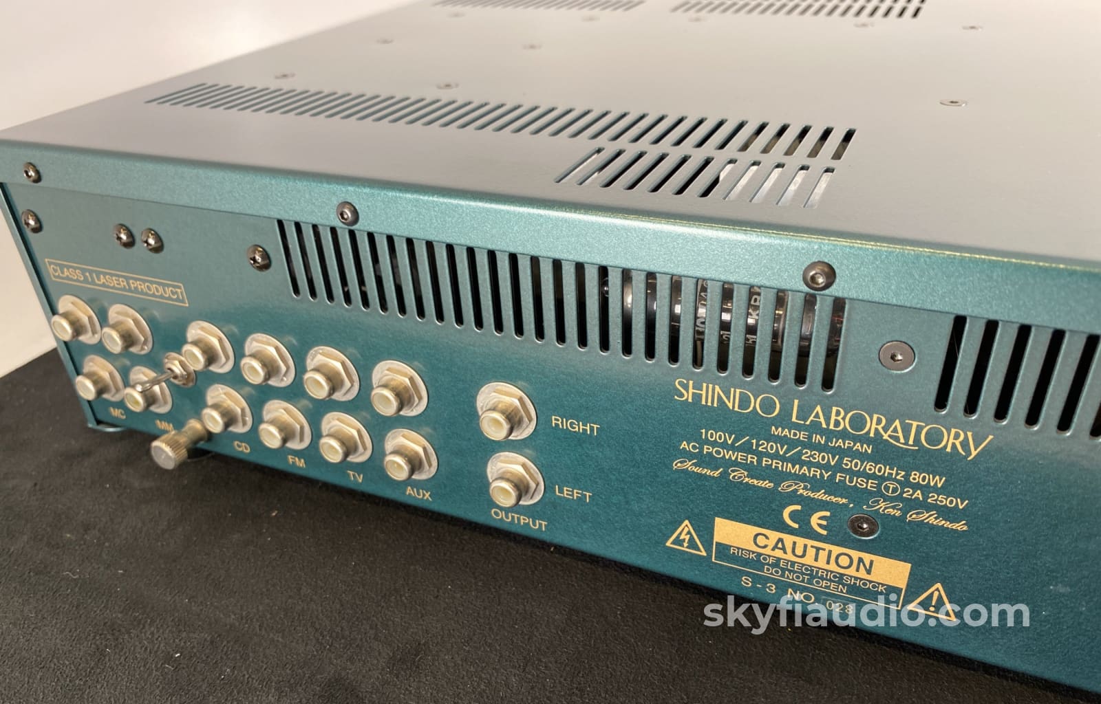 Shindo Laboratory Monbrison Tube Preamp With Phono - Rare Preamplifier