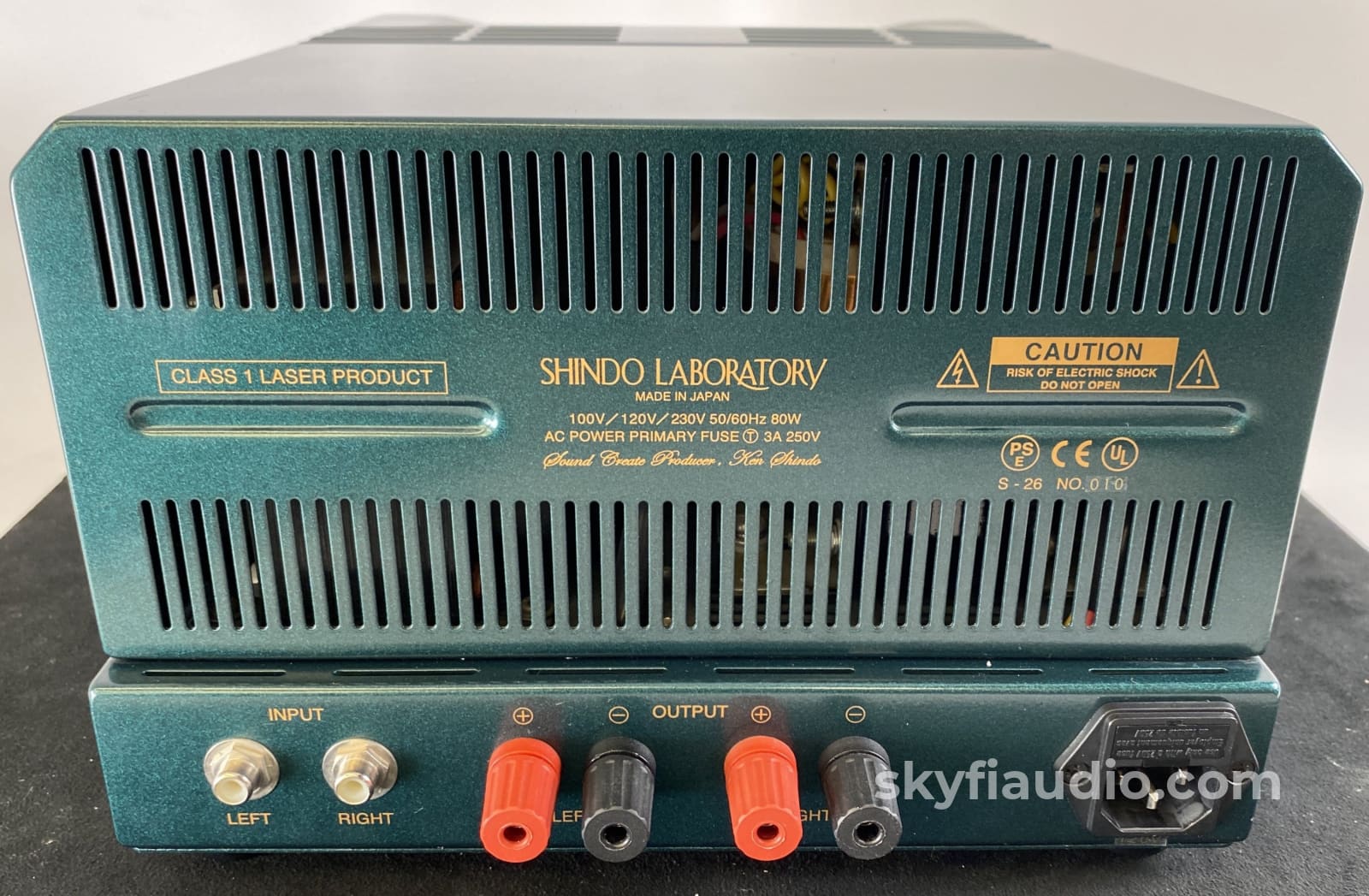 Shindo Laboratory Montille Tube Amplifier - 6V6 Tubes Handmade In Japan
