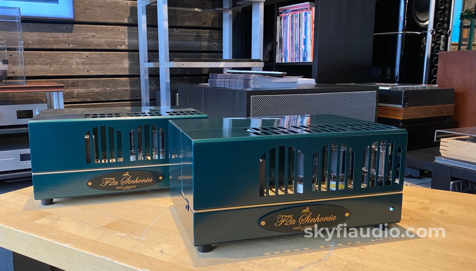 Shindo Laboratory F2A Sinhonia Tube Monoblock Pair - Uber Rare Amplifier