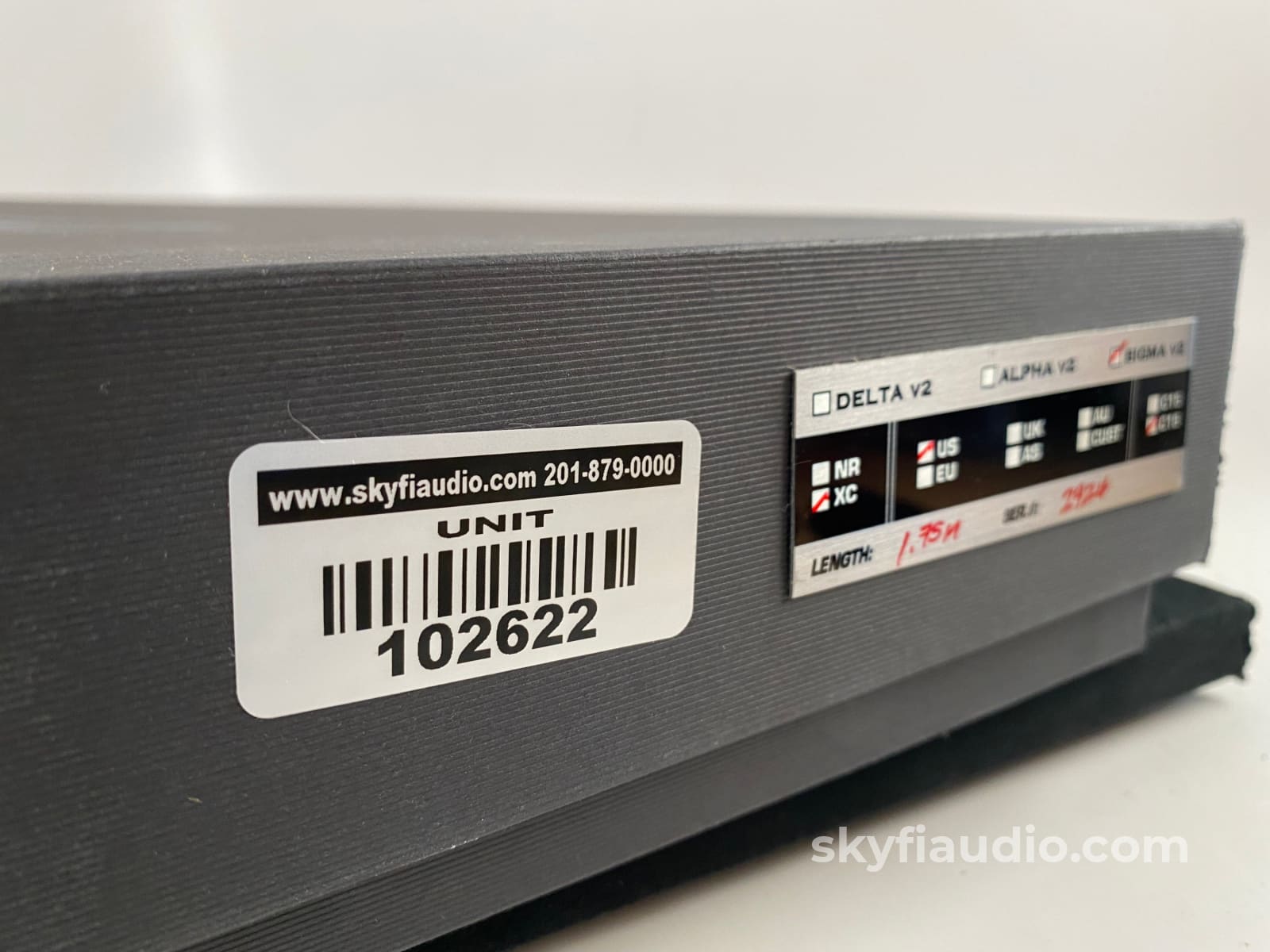 Shunyata Research Sigma V2 Power Cable - Xc Edition 20A 1.75M Cables