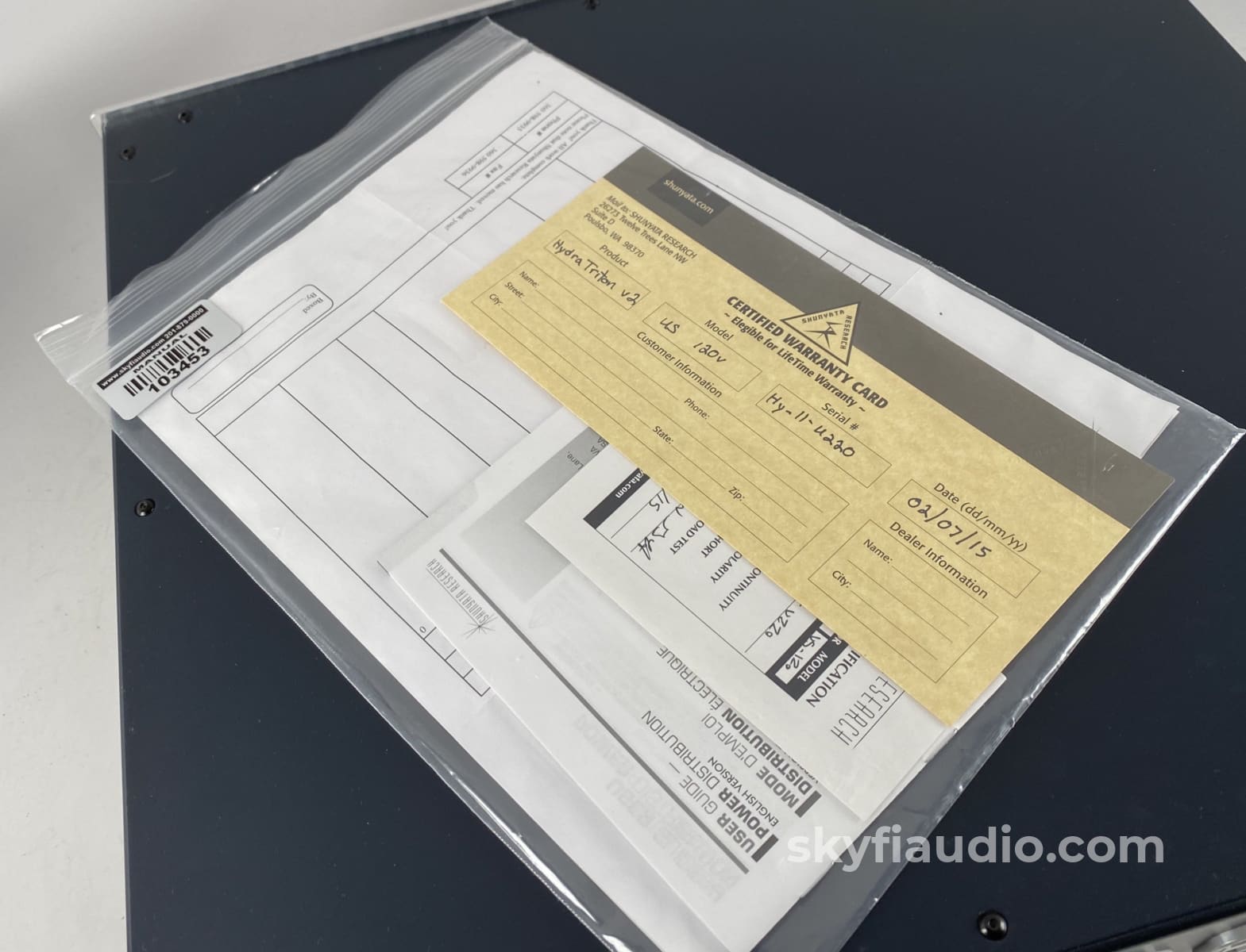 Shunyata Research Triton Hydra Power Conditioner Factory Upgraded To V2