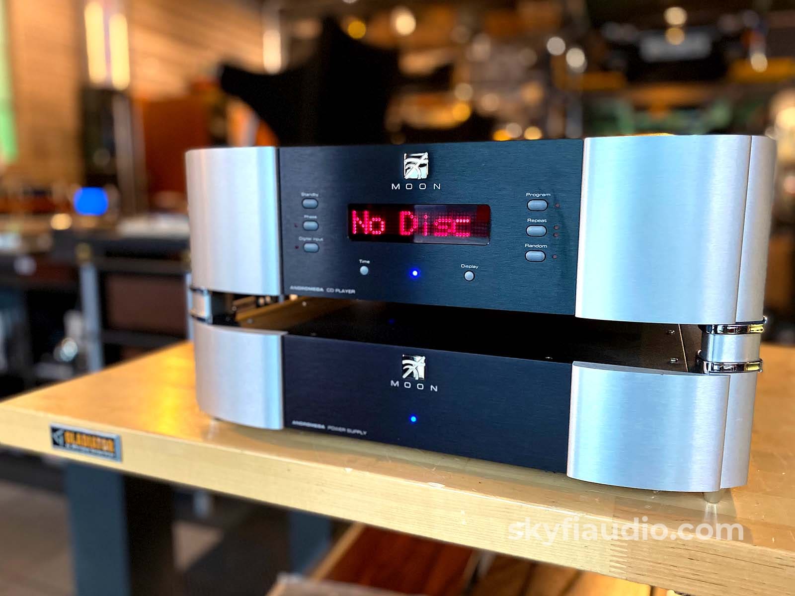 Simaudio Moon Evolution Andromeda Reference Cd Player - Dual Chassis + Digital
