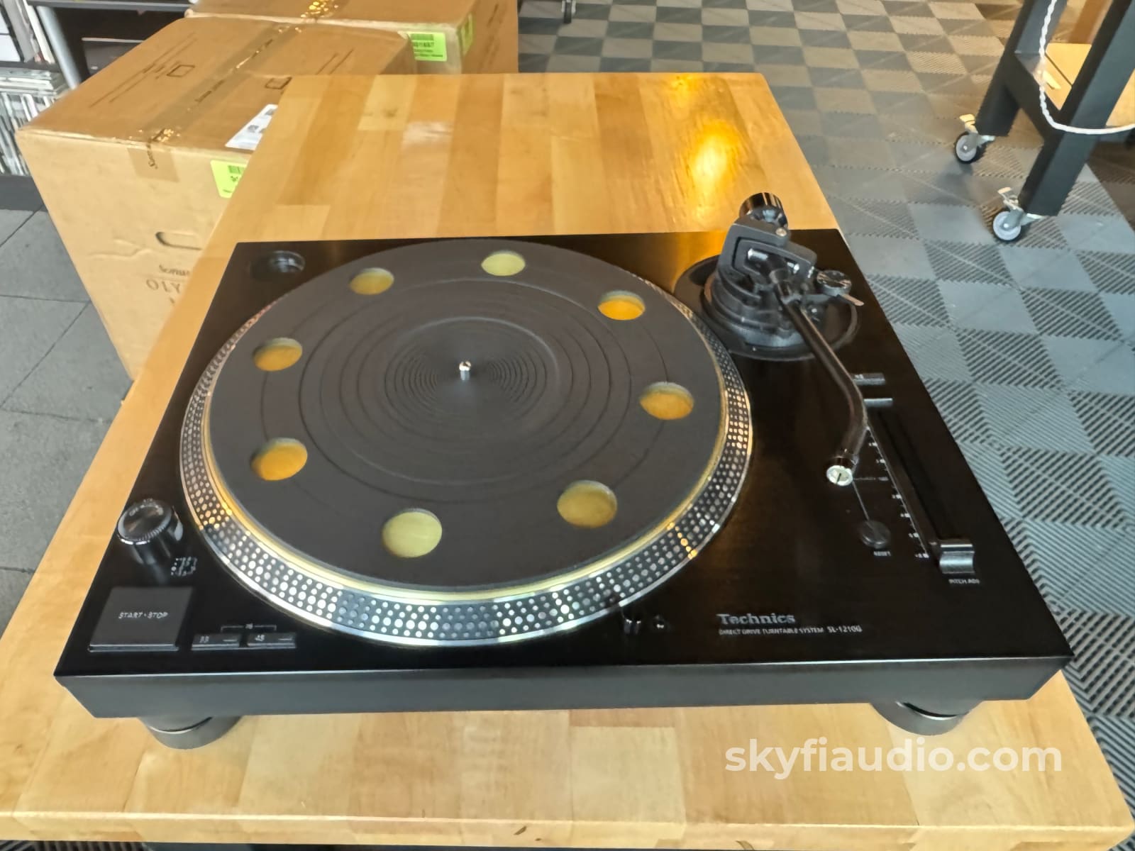 SkyFi Custom See Thru Record Mat For Technics + Others Accessory