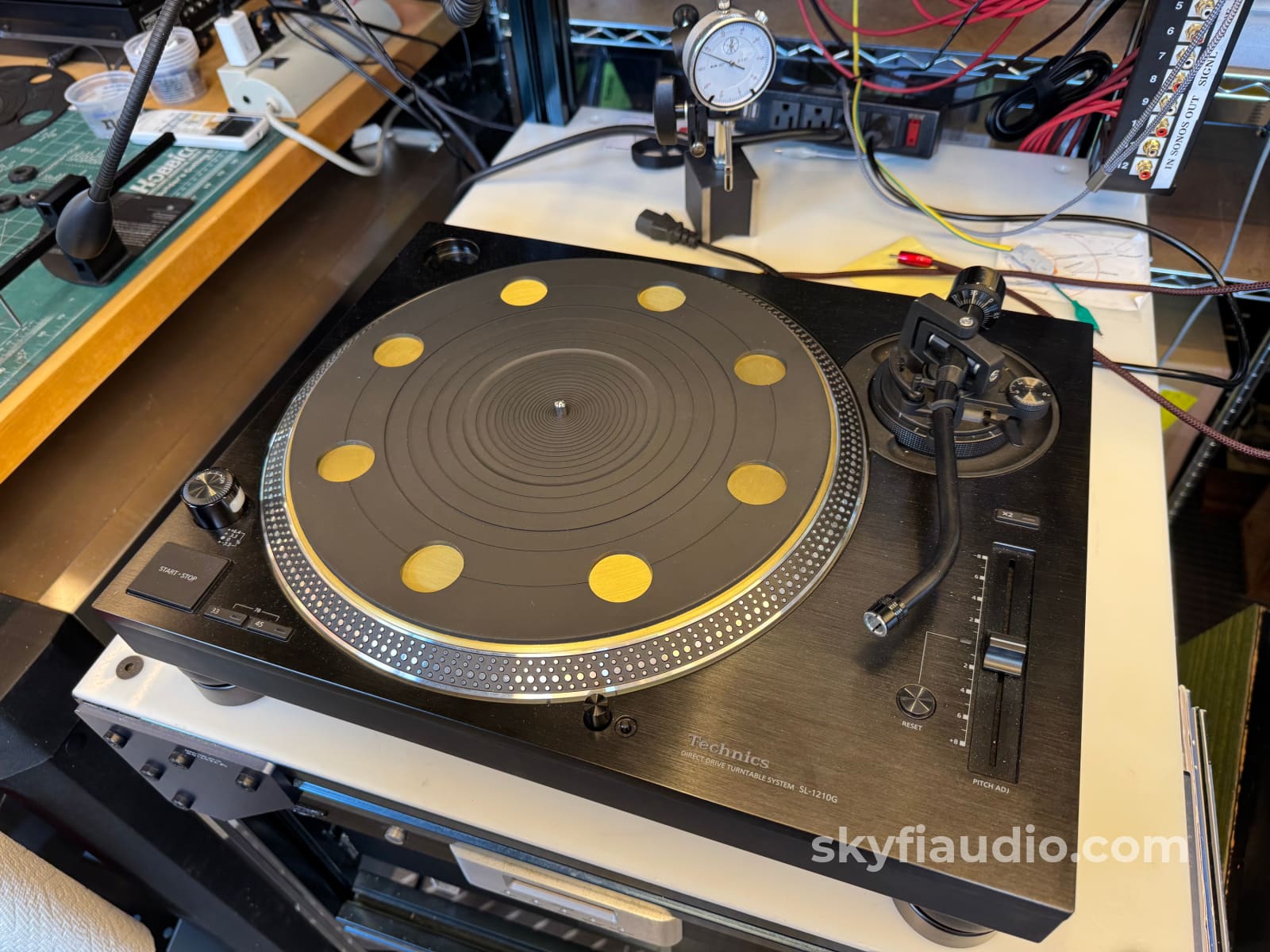 SkyFi Custom See Thru Record Mat For Technics + Others Accessory