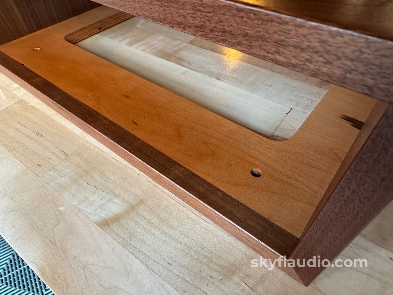 SkyFi Custom Wood Cabinet for Modern McIntosh C22 Accessory