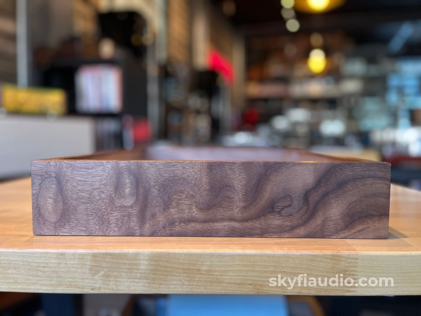 Wood Plinth For Technics Sl-1200G and Others - Unique Figuring Accessory