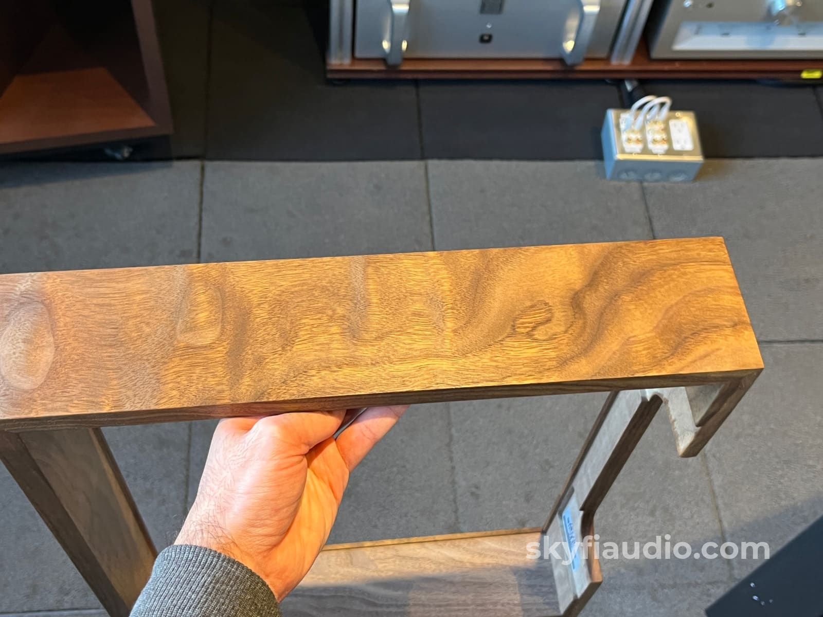 Wood Plinth For Technics Sl-1200G and Others - Unique Figuring Accessory