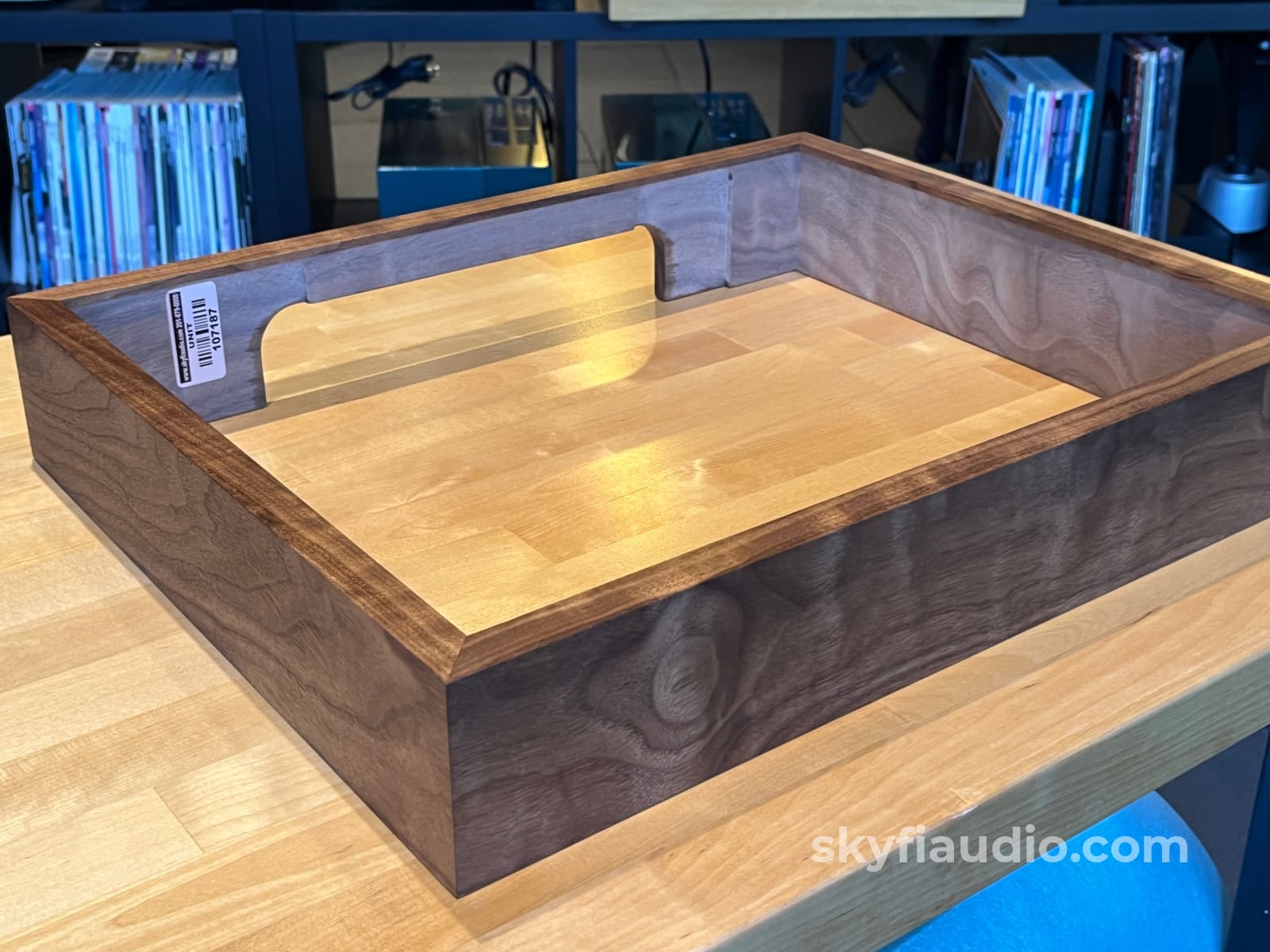 Wood Plinth For Technics Sl-1200G and Others - Unique Figuring Accessory