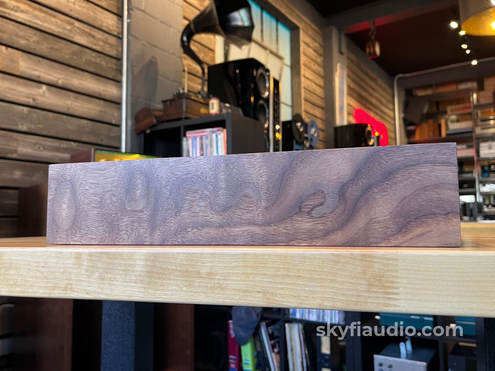 Wood Plinth For Technics Sl-1200G and Others - Unique Figuring Accessory