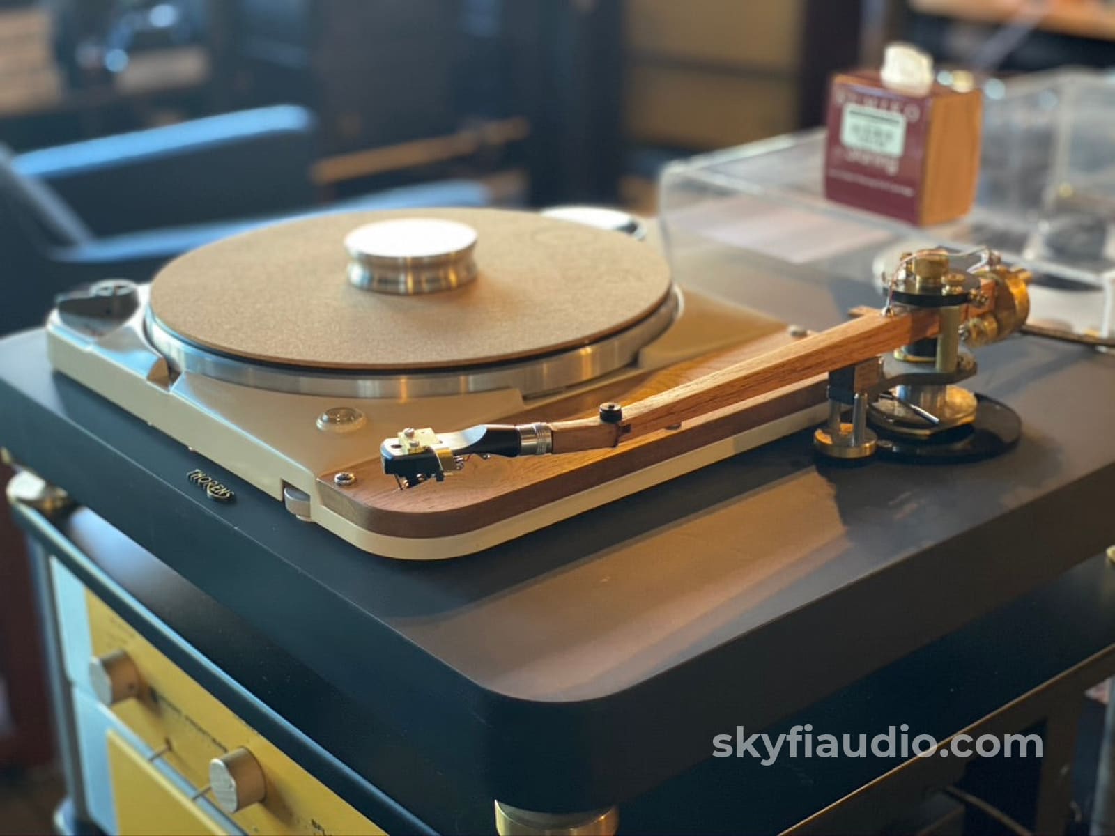 Slate Thorens Td-124 Skyfi Ultimate Build With New Sumiko Cartridge And Power Supply Turntable