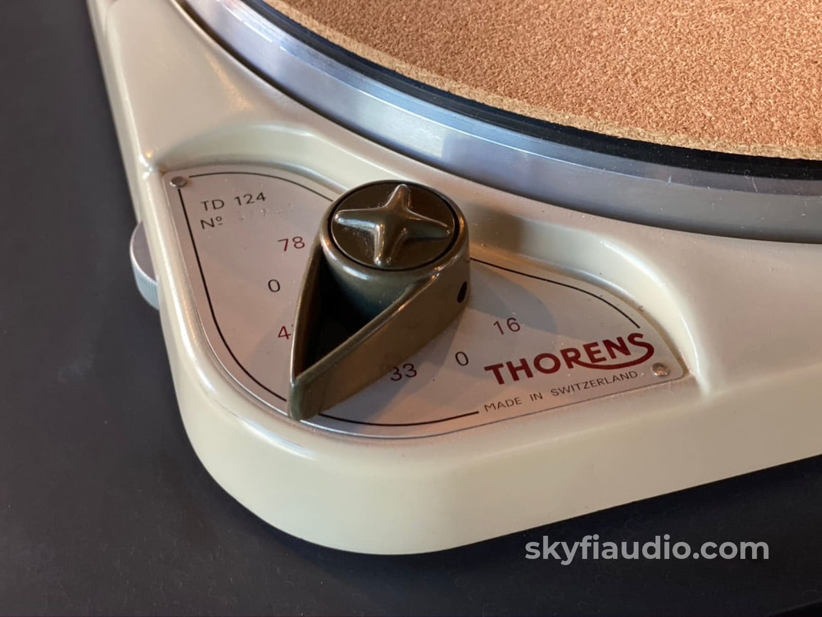 Slate Thorens Td-124 Skyfi Ultimate Build With New Sumiko Cartridge And Power Supply Turntable