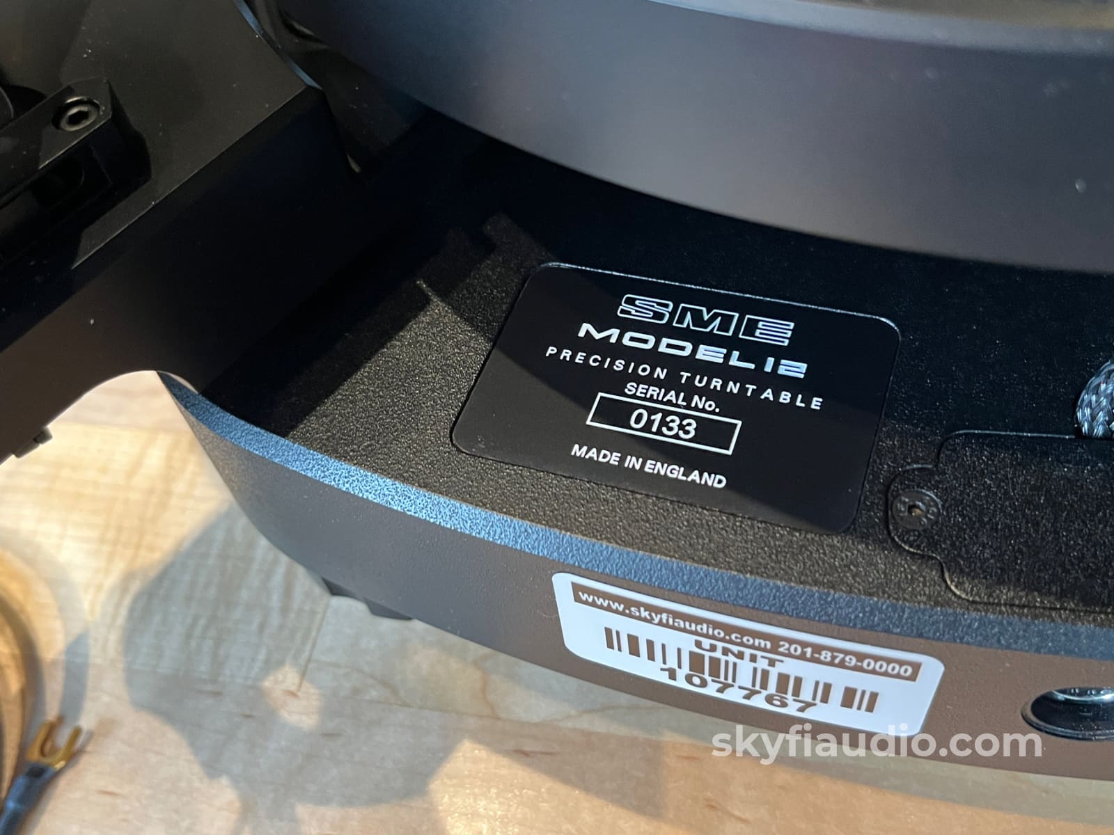 SME Model 12A Turntable Paired W/ Lyra Kleos MC Cartridge - Turntable