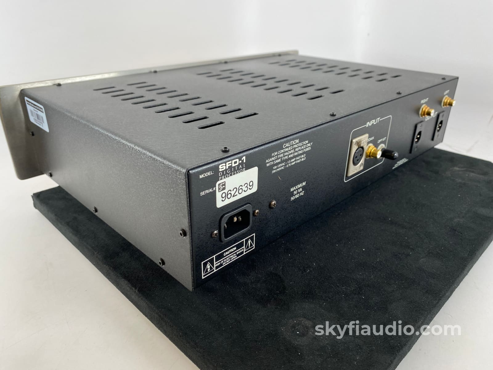 Sonic Frontiers Sfd-1 Mkii Digital Processor Vintage Tube Dac With Hdcd Chipset Cd +